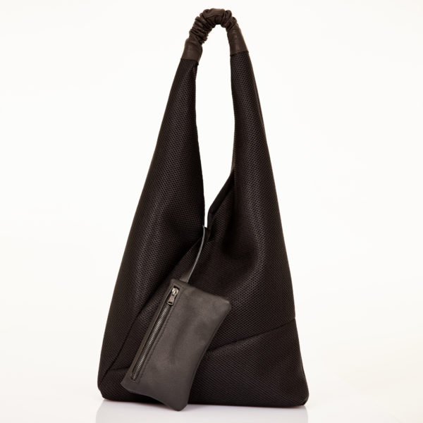 Sac cabas en tissu noir - Cinzia Rossi