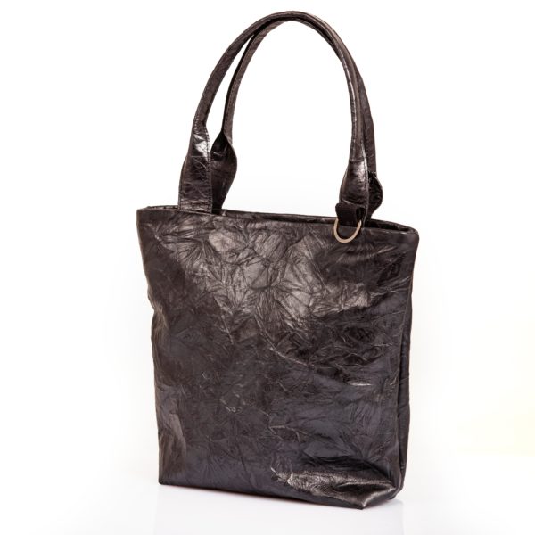 Black leather tote bag – Cinzia Rossi