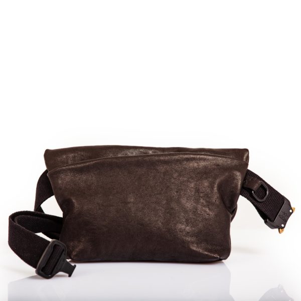 Balck leather belt bag – Cinzia Rossi