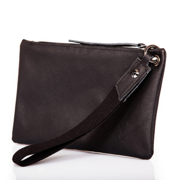 Leather clutch bag - Cinzia Rossi