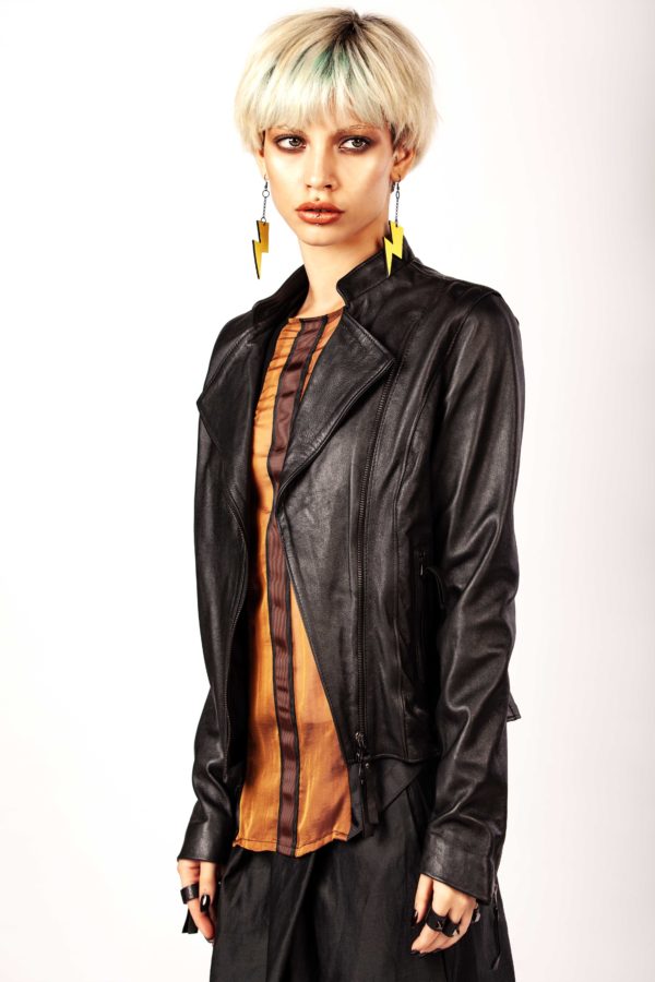 Leather biker - Cinzia Rossi