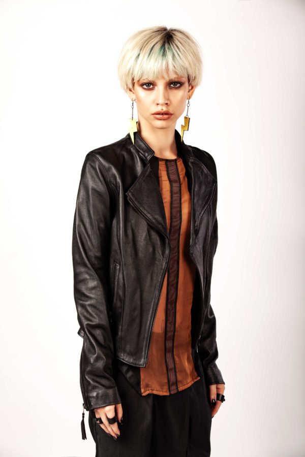 Leather biker - Cinzia Rossi