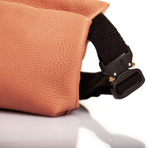 Powder pink leather belt bag - Cinzia Rossi