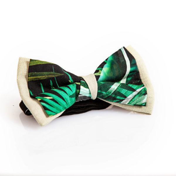 Tropical print cotton bow tie – Cinzia Rossi