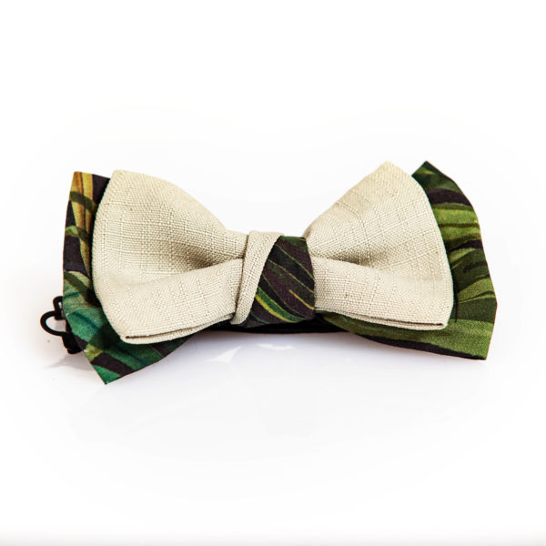 Tropical print cotton bow tie – Cinzia Rossi