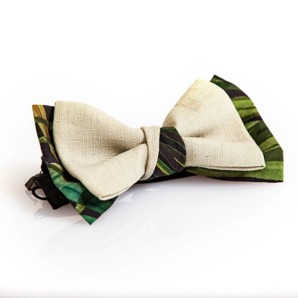 Tropical print cotton bow tie – Cinzia Rossi