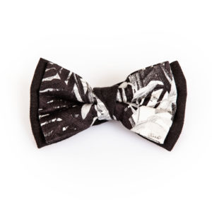 Tropical print cotton bow tie - cinzia rossi