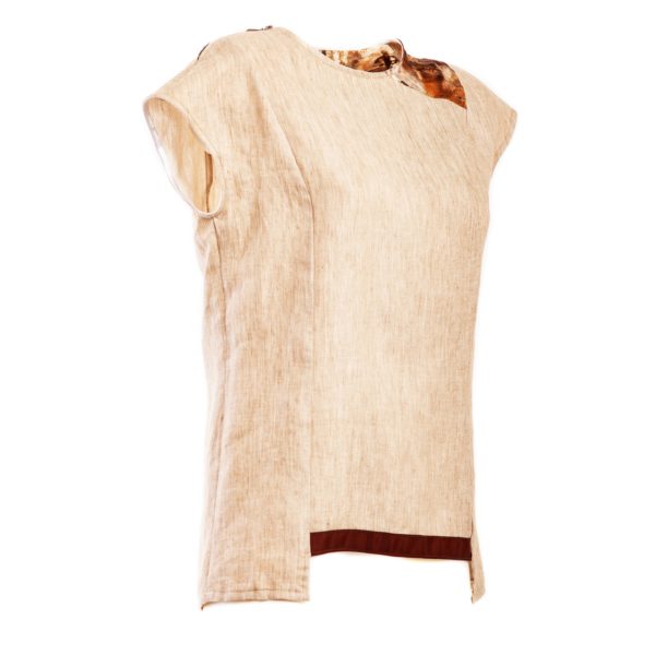 Silk and linen top - Cinzia Rossi