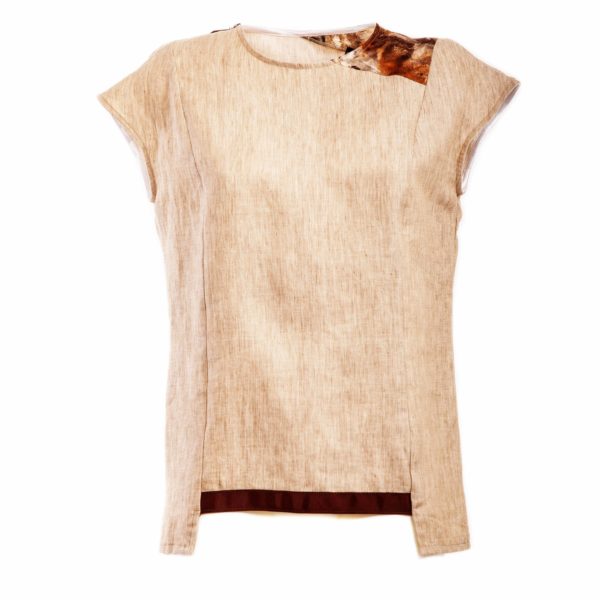 Silk and linen top - Cinzia Rossi