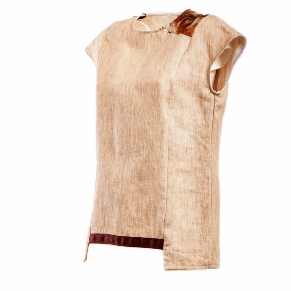 Silk and linen top - Cinzia Rossi