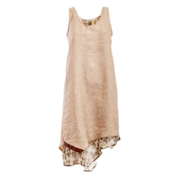 Silk and linen dress - Cinzia Rossi