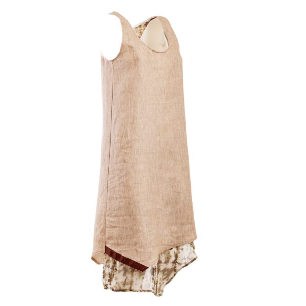 Silk and linen dress - Cinzia Rossi