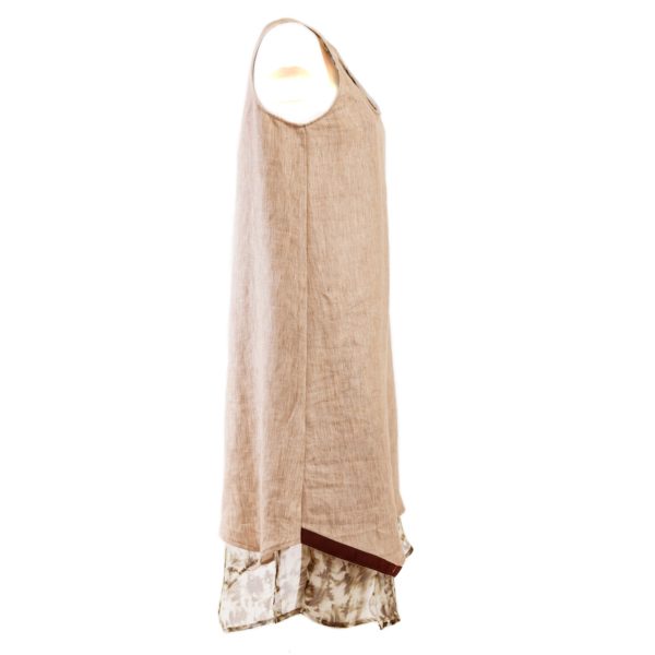 Silk and linen dress - Cinzia Rossi