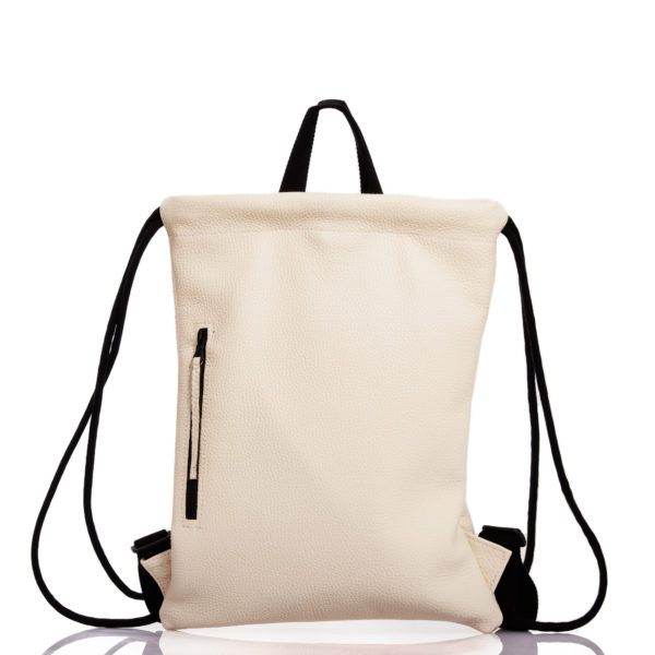 White leather backpack - Cinzia Rossi