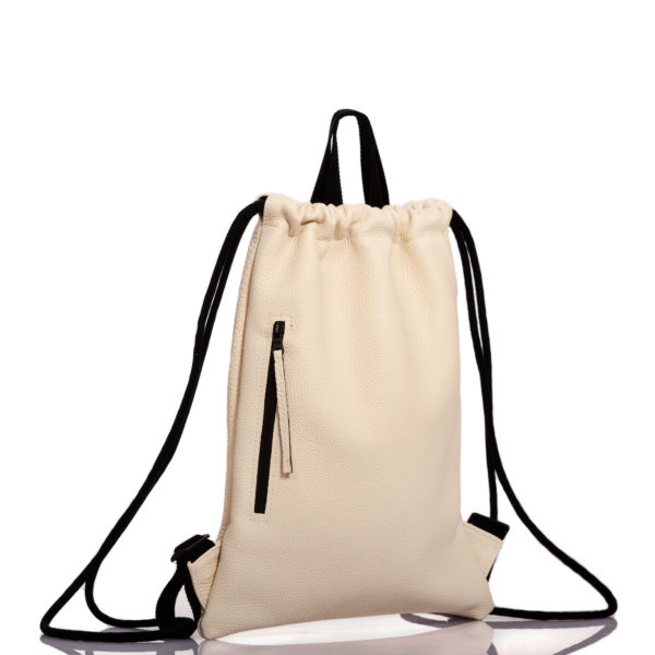 White leather backpack - Cinzia Rossi