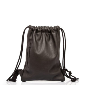 Black leather backpack - Cinzia Rossi