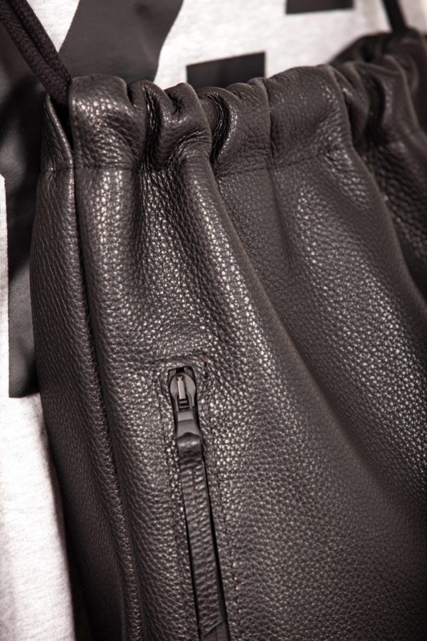 Black leather backpack - Cinzia Rossi