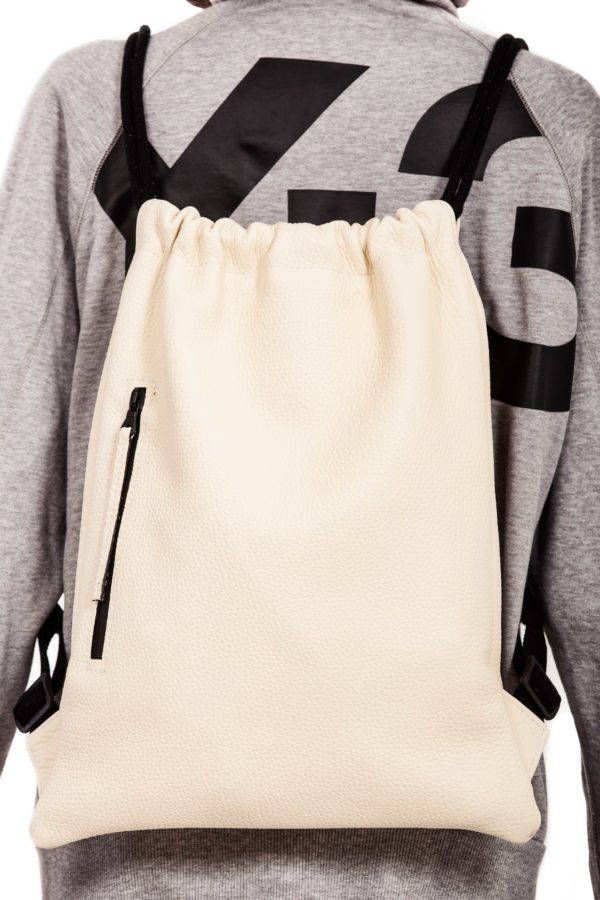 White leather backpack - Cinzia Rossi