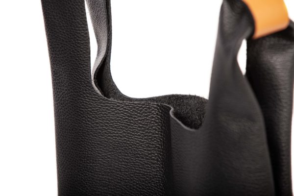 黑色皮革手提包 – Cinzia Rossi
