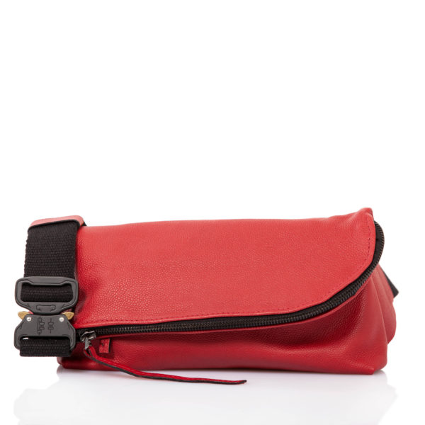 红色皮革腰包 – Cinzia Rossi