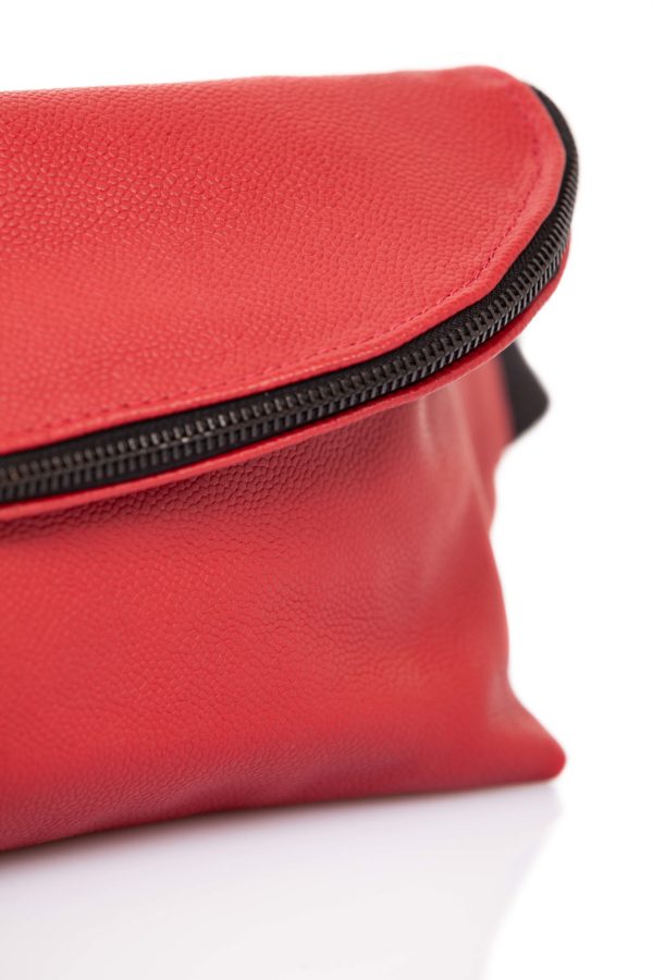 Sac ceinture en cuir rouge - Cinzia Rossi