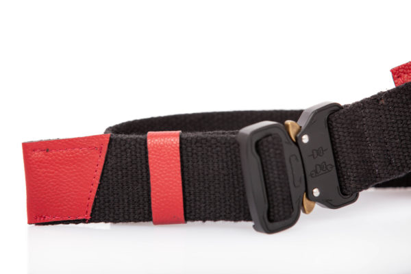 Red leather belt bag - Cinzia Rossi