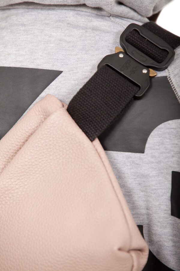 Sac ceinture en cuir rose - Cinzia Rossi