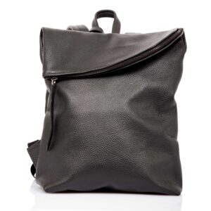 Black leather backpack - Cinzia Rossi