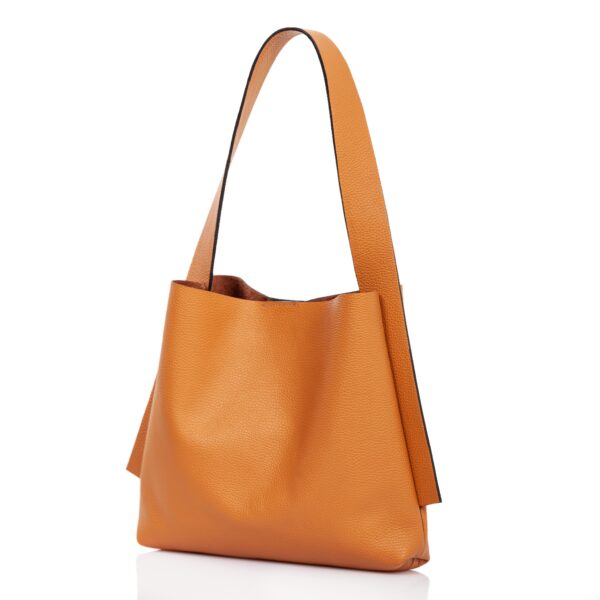 Beige leather tote-bag - Cinzia Rossi