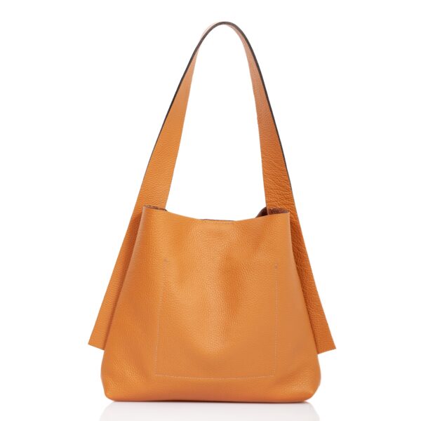 Beige leather tote-bag - Cinzia Rossi