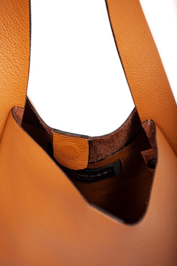 米色皮革手提包 – Cinzia Rossi