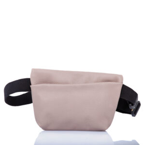 Sac ceinture en cuir rose - Cinzia Rossi