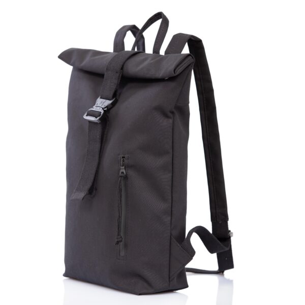 Roll-Top-Rucksack aus technischem Stoff - Cinzia Rossi