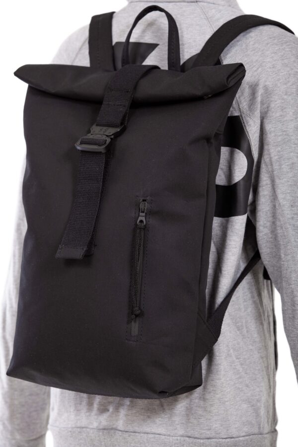 Technical fabric roll-top backpack - Cinzia Rossi