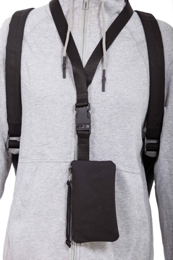 Roll-Top-Rucksack aus technischem Stoff - Cinzia Rossi