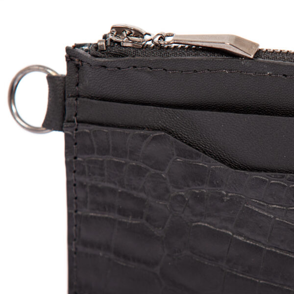 Leather card holder - PARTY / MONSTR