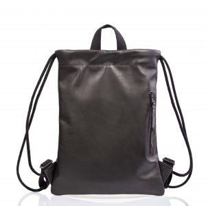 Black leather backpack – Cinzia Rossi