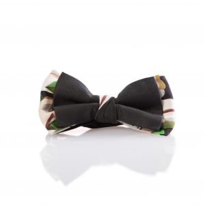 Floral print cotton bow tie - Cinzia Rossi