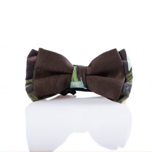 Tropical print cotton bow tie - Cinzia Rossi