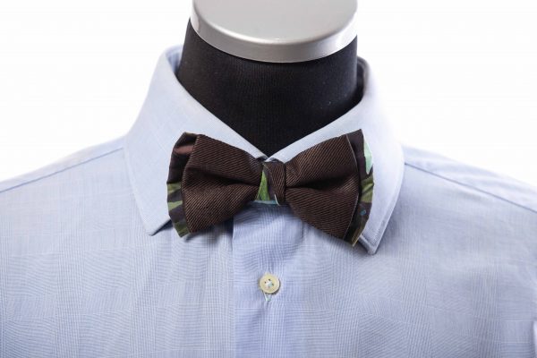 Tropical print cotton bow tie - Cinzia Rossi