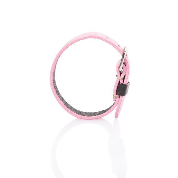 Pink leather bracelet - PARTY / MONSTR